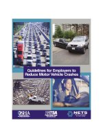 Tài liệu Guidelines for Employers to Reduce Motor Vehicle Crashes docx