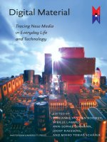 Tài liệu Digital Material - Tracing New Media in Everyday Life and Technology (Amsterdam University Press - Media Matters) ppt