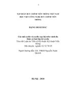 Các mã cyclic và cyclic cục bộ trên vành đa thức có hai lớp kề cyclic