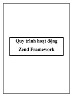Tài liệu Quy trình hoạt động Zend Framework potx