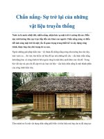 Tài liệu Chắn nắng- Sự trở lại của những vật liệu truyền thống ppt