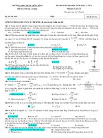 Tài liệu TaiLieuVatLy.Com - DE THI THU DH SO 02 pdf