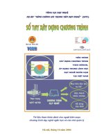 SỔ TAY XÂY DỰNG CHƯƠNG TRÌNH