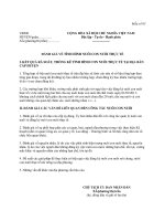 Tài liệu MẪU ĐÁNH GIÁ VỀ TÌNH HÌNH NUÔI CON NUÔI THỰC TẾ I. KẾT QUẢ RÀ SOÁT, THỐNG KÊ TÌNH HÌNH CON NUÔI THỰC TẾ TẠI ĐỊA BÀN CẤP HUYỆN doc