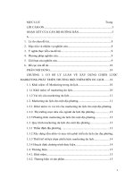 Xây dựng chiến lược marketing phát triển thương hiệu du lịch Đà Nẵng