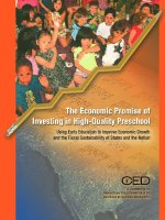 Tài liệu The Economic Promise of Investing in High-Quality Preschool: Using Early Education to Improve Economic Growth and the Fiscal Sustainability of States and the Nation pptx