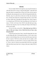 hoàn thiện hạch toán tscđ và nâng cao hiệu quả sử dụng  tài sản cố định hữu hình tại công ty xăng dầu quảng bình