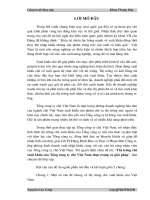 thị trường chè xuất khẩu của tổng công ty chè việt nam thực trạng và giải pháp