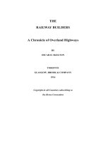Tài liệu THE RAILWAY BUILDERS pdf
