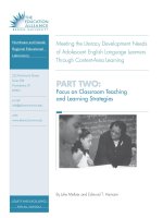 Tài liệu Focus on Classroom Teaching and Learning Strategies pptx