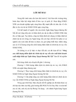 nâng cao chất lượng thẩm định tài chính dự án vay vốn sản xuất kinh doanh xuất nhập khẩu tại ngân hàng ngoại thương hà nội