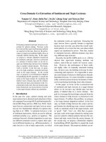 Tài liệu Báo cáo khoa học: 