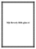 Tài liệu Một Beverly Hills giàu có doc