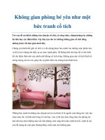 Tài liệu Không gian phòng bé yêu như một bức tranh cổ tích docx