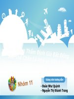 thực trạng thẩm định giá bất động sản thế chấp là nhà và đất ở tại ngân hàng tmcp vcb – chi nhánh huế