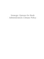 Tài liệu Strategic Options for Bush Administration Climate Policy docx