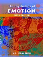 Tài liệu The Psychology of Emotion Fifth edition pptx