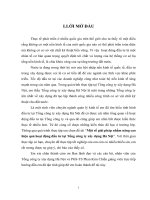 một số giải pháp nhằm nâng cao hiệu quả hoạt động đầu tư tại tổng công ty xây dựng hà nội