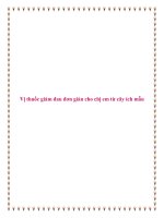 Tài liệu Vị thuốc giảm đau đơn giản cho chị em từ cây ích mẫu. pptx