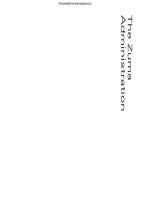 Tài liệu The Zuma Administration doc