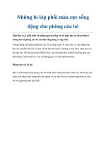 Tài liệu Những bí kíp phối màu cực sống động cho phòng của bé doc