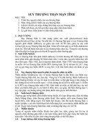 Tài liệu SUY THƯỢNG THẬN MẠN TÍNH docx