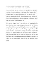 Tài liệu THƯ PHÁP CHỮ VIỆT TỪ GÓC NHÌN VĂN HÓA docx