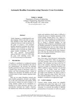 Tài liệu Báo cáo khoa học: 