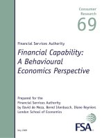 Tài liệu Financial Services Authority Financial Capability: A Behavioural Economics Perspective ppt