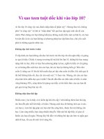 Tài liệu Vì sao teen tuột dốc khi vào lớp 10? ppt