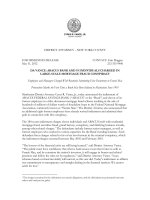 Tài liệu DA VANCE: ABACUS BANK AND 19 INDIVIDUALS CHARGED IN LARGE-SCALE MORTGAGE FRAUD CONSPIRACY ppt