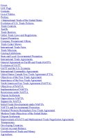 America's international trade - a reference handbook (contemporary world issues)