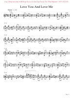 Tài liệu Love You And Love Me doc