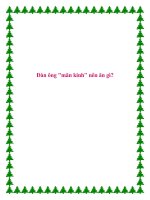 Tài liệu Đàn ông 