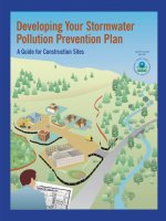 Tài liệu Developing Your Stormwater Pollution Prevention Plan: A Guide for Construction Sites doc