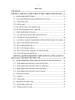 Kinh nghiệm phát triển kinh tế xanh tại một số nước và bài học cho việt nam