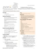 Tài liệu Understanding Point vs. Nonpoint Source Water Pollution ppt
