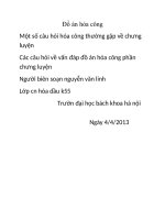 Tài liệu Đồ án hóa công docx