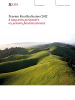 Tài liệu Pension Fund Indicators 2012 A long-term perspective on pension fund investment docx