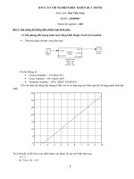 Tài liệu Báo cáo thí nghiệm điều khiển quá trình pdf