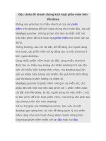 Tài liệu Độc chiêu để nhanh chóng kích hoạt phần mềm trên Windows pptx