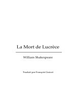 Tài liệu La Mort de Lucrèce by William Shakespeare docx