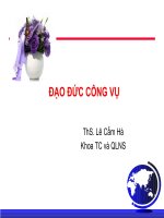 Tài liệu Đạo đức công vụ pot