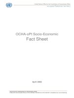 Tài liệu OCHA-oPt Socio-Economic Fact Sheet docx