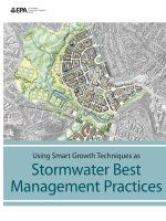 Tài liệu Using SmartGro with Techniques as Stormwater Best Management Practices doc