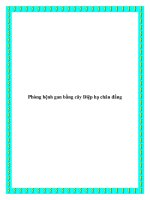 Tài liệu Phòng bệnh gan bằng cây Diệp hạ châu đắng pptx