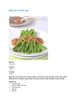 Tài liệu Măng tây sốt bào ngư pdf