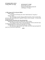 Tài liệu Đề thi thử tốt nghiệp THPT môn Ngữ Văn - Đề số 94 doc