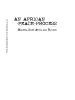 Tài liệu An African peace process ppt