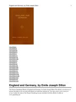 Tài liệu ENGLAND AND GERMANY pdf